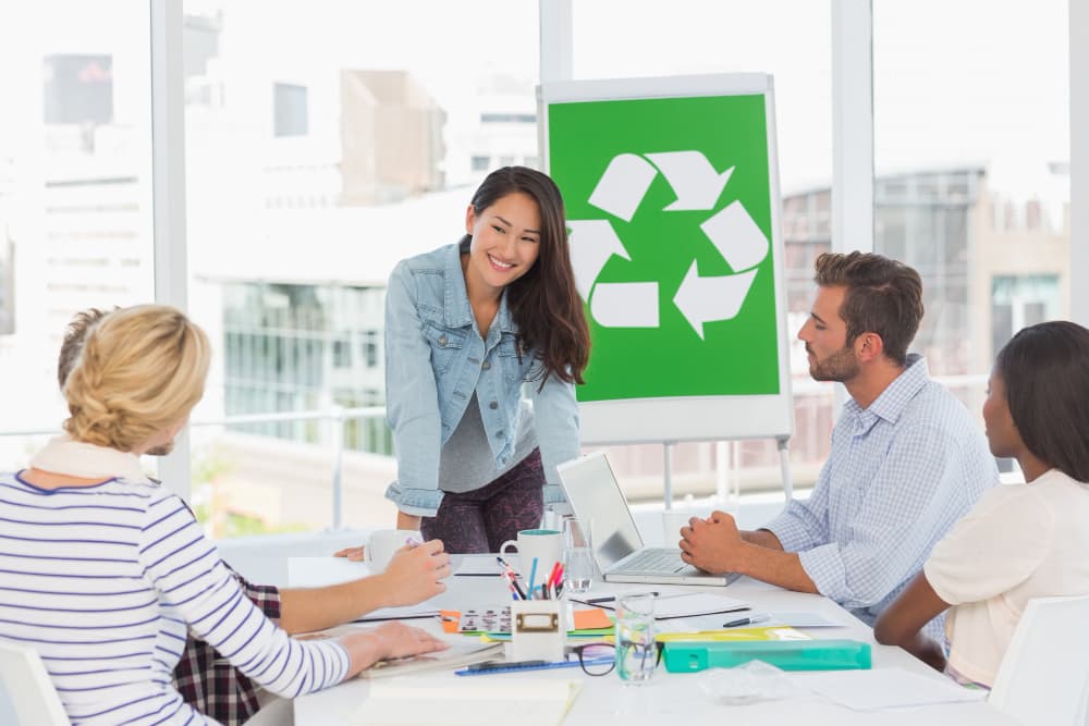 Quais os benefícios da reciclagem para empresas?